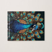 Puzzle Belle Splendor Majestic : Le Peacock Boho (Horizontal)