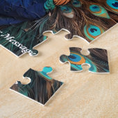 Puzzle Belle Splendor Majestic : Le Peacock Boho (Côté)