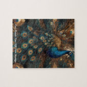 Puzzle Belle Splendor Majestic : Le Peacock Boho (Horizontal)