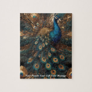 Puzzle Belle Splendor Majestic : Le Peacock Boho