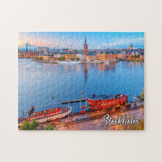 Puzzle Belle Stockholm, Suède (Horizontal)