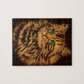 Puzzle belle tabby à cheveux longs (Horizontal)