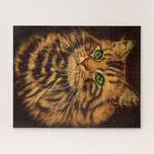 Puzzle belle tabby à cheveux longs (Horizontal)
