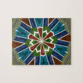 Puzzle Belle Tendance asiatique Textile Design Art (Horizontal)