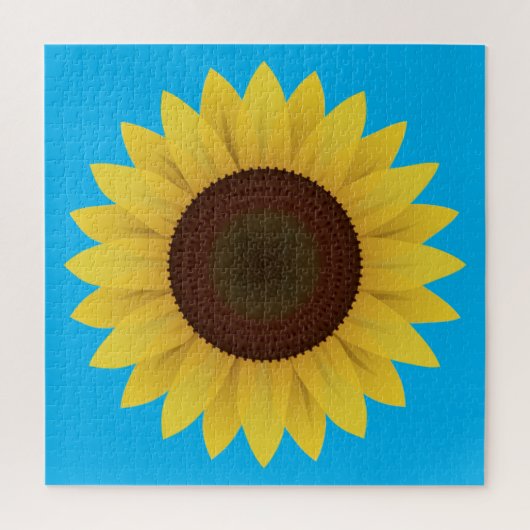 Puzzle Belle tournesol d'été (Vertical)