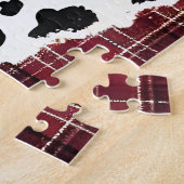 Puzzle Belle vache des Highlands (Côté)
