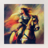 Puzzle Belle Valkyrie à cheval (Vertical)