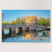 Puzzle Belle Ville D'Amsterdam, Pays-Bas (Horizontal)