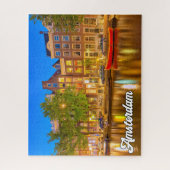 Puzzle Belle Ville D'Amsterdam, Pays-Bas (Vertical)