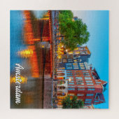 Puzzle Belle Ville D'Amsterdam, Pays-Bas (Horizontal)