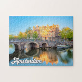 Puzzle Belle Ville D'Amsterdam, Pays-Bas (Horizontal)