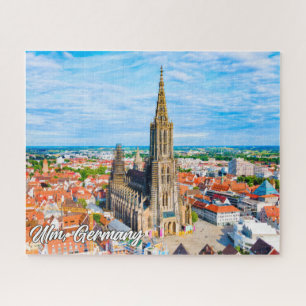 Puzzle Belle ville d'Ulm, Allemagne