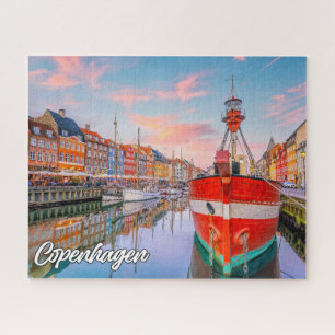 Puzzle Belle Ville Historique De Copenhague, Danemark