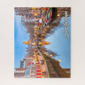 Puzzle Belle Ville Iconique D'Amsterdam, Pays-Bas (Vertical)