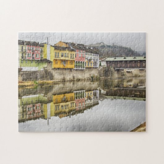 Puzzle Belle Ville Village bulgare (Horizontal)