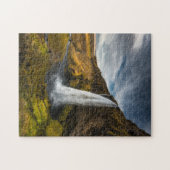 Puzzle Belle vue de paysage de Seljalandsfoss (Horizontal)