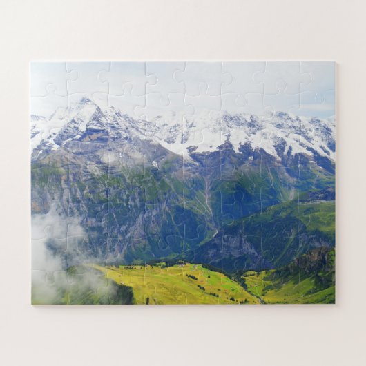 Puzzle Belles alpes suisses (Horizontal)
