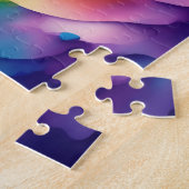Puzzle Belles couleurs de fusion Splash Abstrait (Côté)