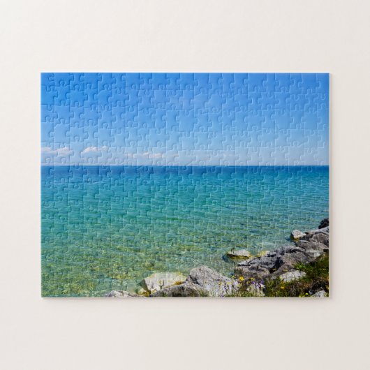 Puzzle Belles Couleurs Du Lac Huron (Horizontal)