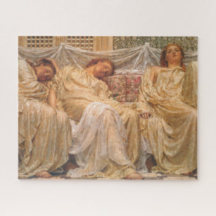 Puzzle Belles femmes endormies (Rêveurs) (Art Vintage)