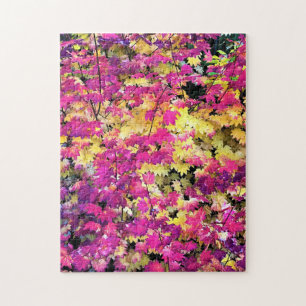 Puzzle Belles feuilles automnales