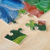 Puzzle Belles fleurs d'art (Côté)