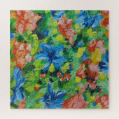 Puzzle Belles fleurs d'art (Horizontal)