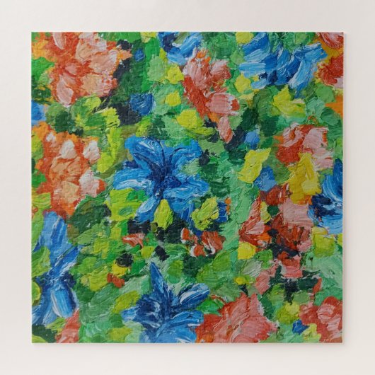 Puzzle Belles fleurs d'art (Horizontal)