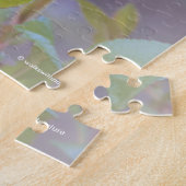 Puzzle Belles Fleurs de Coing Orange Rouge (Côté)