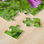 Puzzle Belles fleurs de renard rose (Côté)