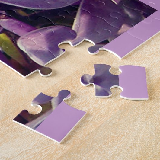 Puzzle Belles Lilacs pour une Dame Douce (Côté)