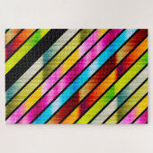 Puzzle Belles rayures colorées (Horizontal)