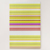 Puzzle Belles rayures jaunes blanches (Vertical)