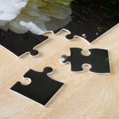 Puzzle Belles roses blanches (Côté)