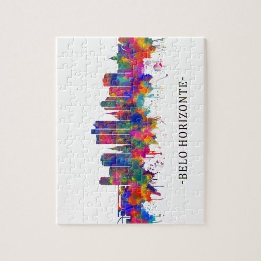 Puzzle Belo Horizonte Brésil Skyline (Vertical)