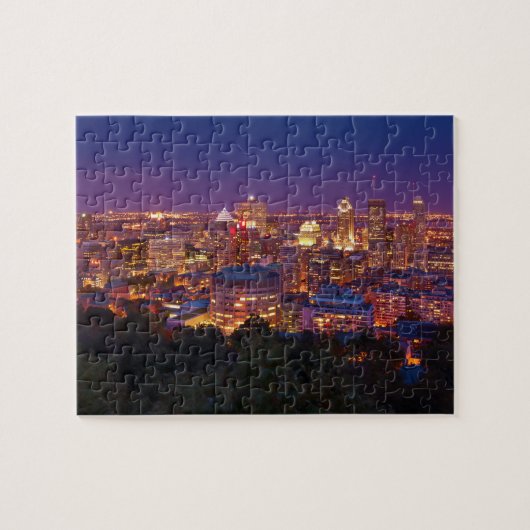 Puzzle Belvédère Kondiaronk d'horizon de ville de (Horizontal)