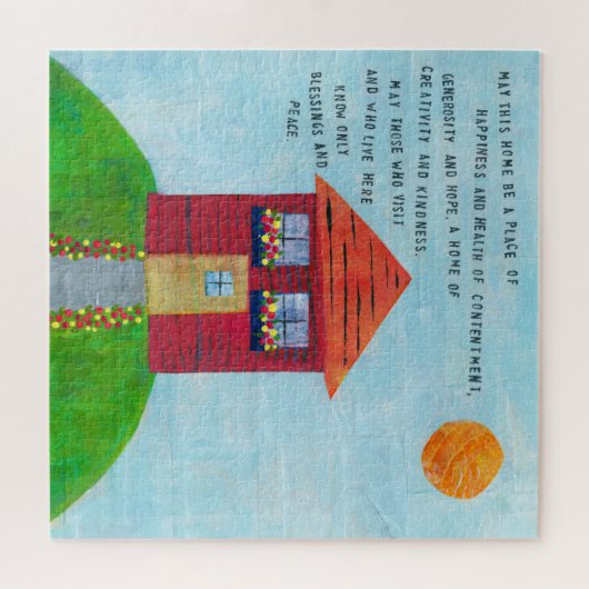 Puzzle Bénédiction à la maison (Horizontal)