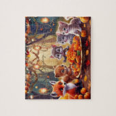 Puzzle Bénédiction d'automne, Jours d'or Thanksgiving (Vertical)