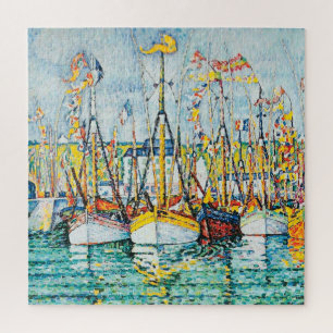 Puzzle Bénédiction de la flotte de thon à Groix par Paul 