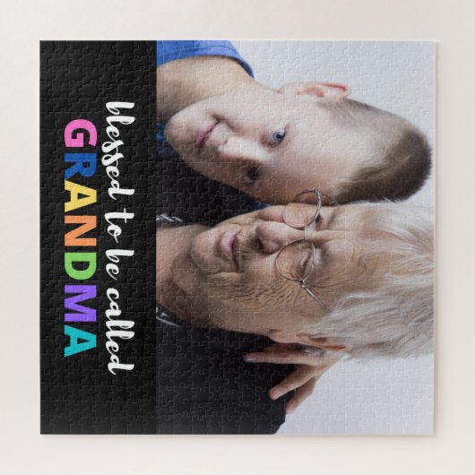 Puzzle Bénédiction Personalisée D'Être Appelée Grand Puzz (Horizontal)