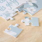 Puzzle Béni Soit Son Nom Psaume 72:19 Verse Chrétien (Côté)