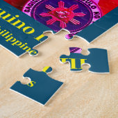 Puzzle Benigno PNoy Aquino III 15e Président Philippines (Côté)