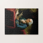Puzzle Benjamin Franklin - 1767 Tableau de David Martin (Horizontal)