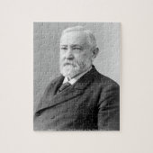 Puzzle Benjamin Harrison 23e président de l'Amérique. (Vertical)