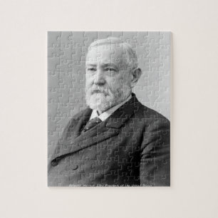 Puzzle Benjamin Harrison 23e président des États-Unis.