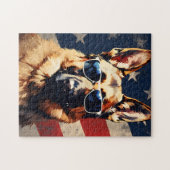 Puzzle Berger allemand 4 juillet fête de l'indépendance (Horizontal)