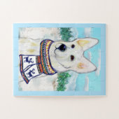 Puzzle Berger allemand blanc (Horizontal)