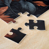 Puzzle Berger Allemand dans les feuilles (Côté)