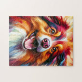 Puzzle Berger Australien : Aussie tricolore rouge (Horizontal)