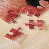 Puzzle Berger australien avec Rose - Saint Valentin (Côté)